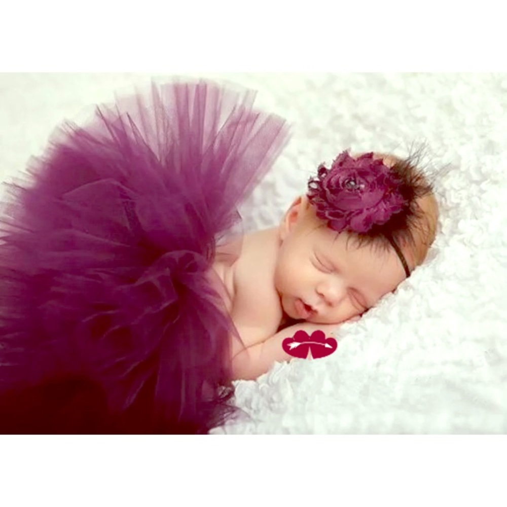 Newborn Baby Girl Tutu Photo Prop